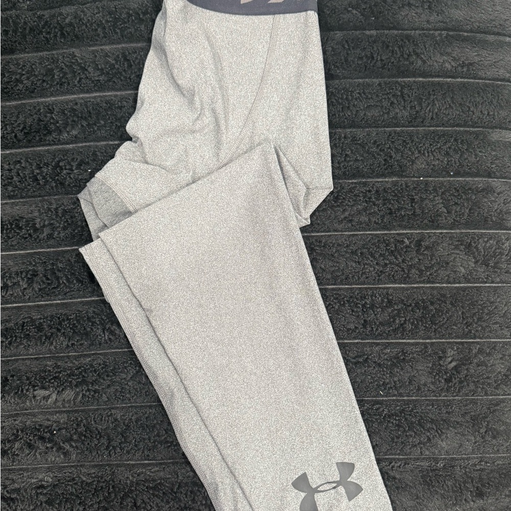 Under Armour Light Gray Performance Leggings